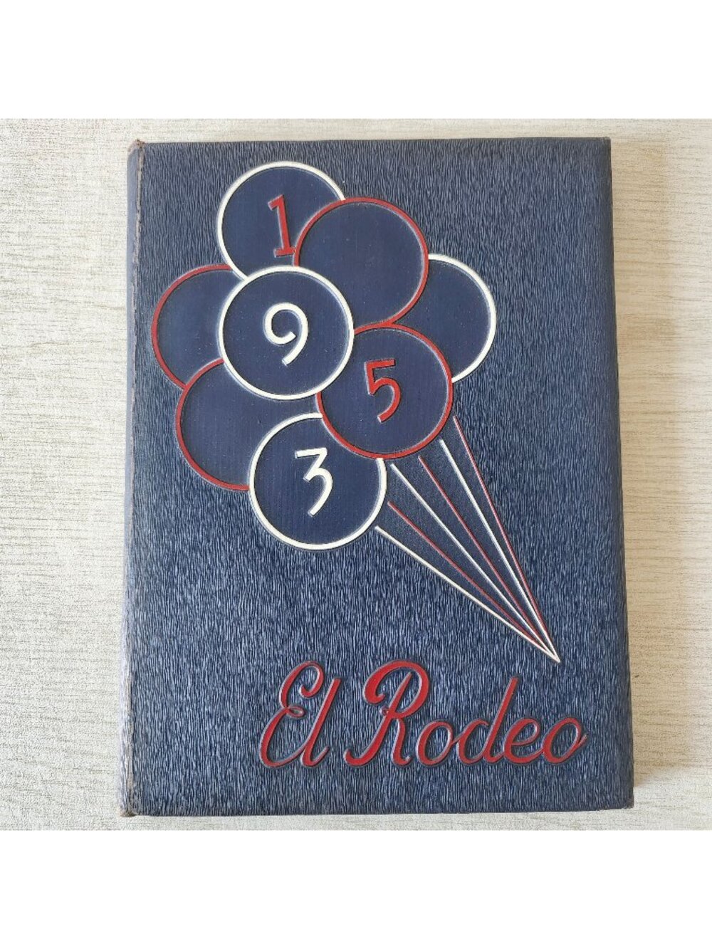 Merced Union High School El Rodeo 1953 Yearbook Vintage Collectible